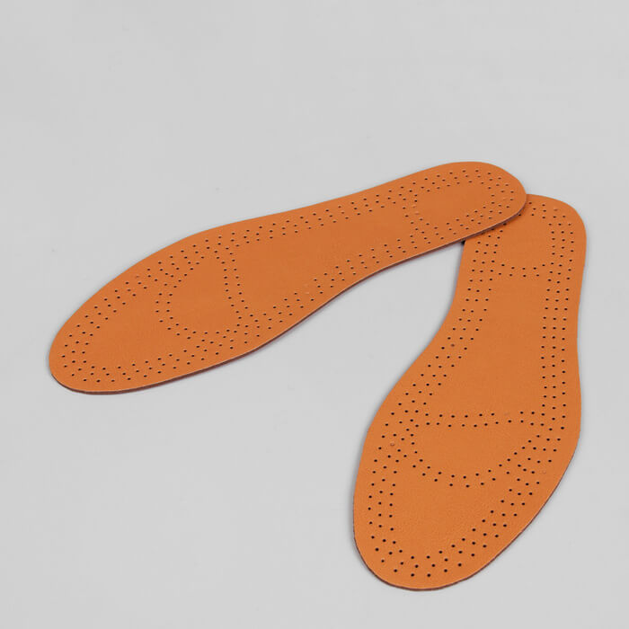 Тонкие стельки из перфорированной кожи для повседневной носки в любой обуви (размер 34-46)